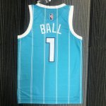 Maillot de Basket #1 Ball Hornets Bleu ave diamond logo